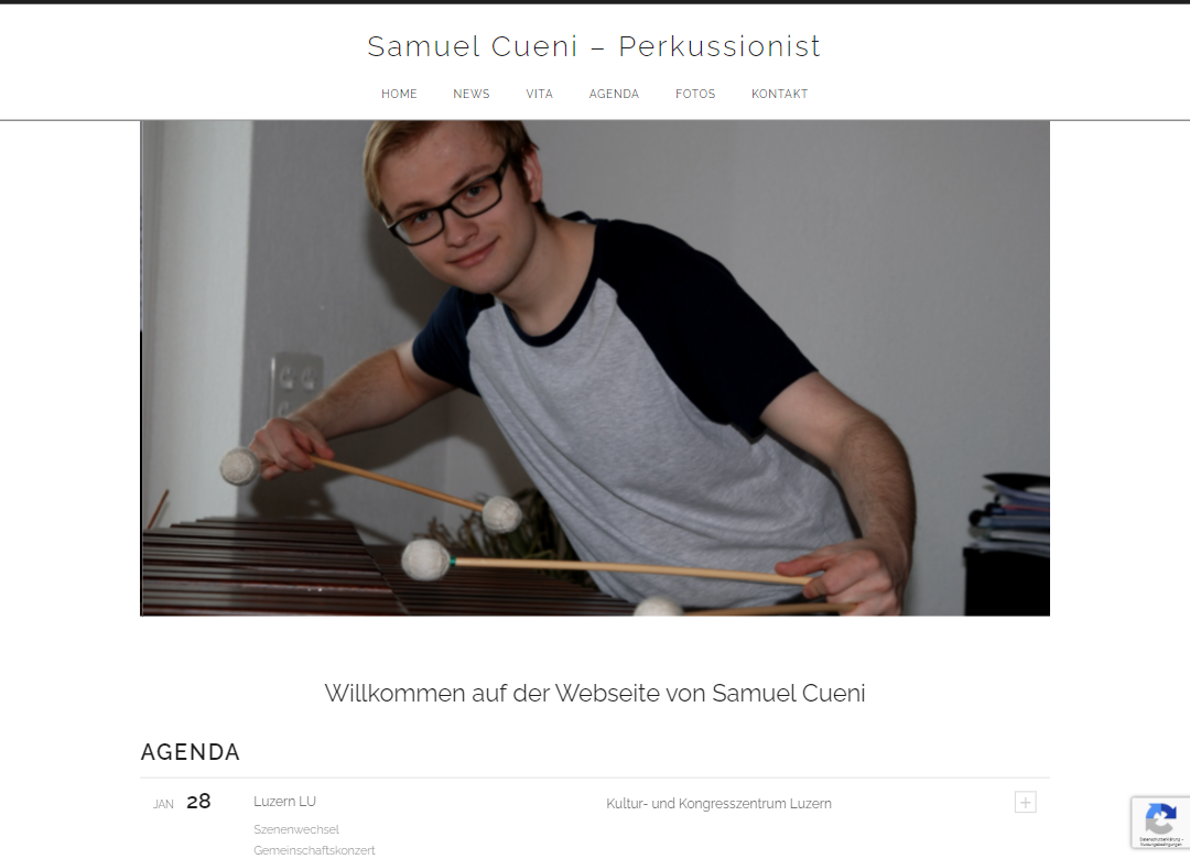 Samuel Cueni - perkussionist
